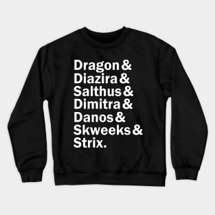 The D.E.L.V.E.R.S. (& Their DM) (Dark Shirts) Crewneck Sweatshirt